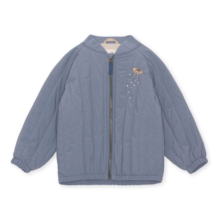 Veste Bomber Juno | Bleu gris- Image produit n°0