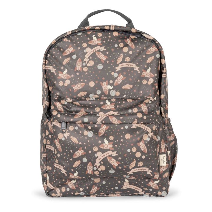 Midi Rain Backpack | Brown- Product image n°0