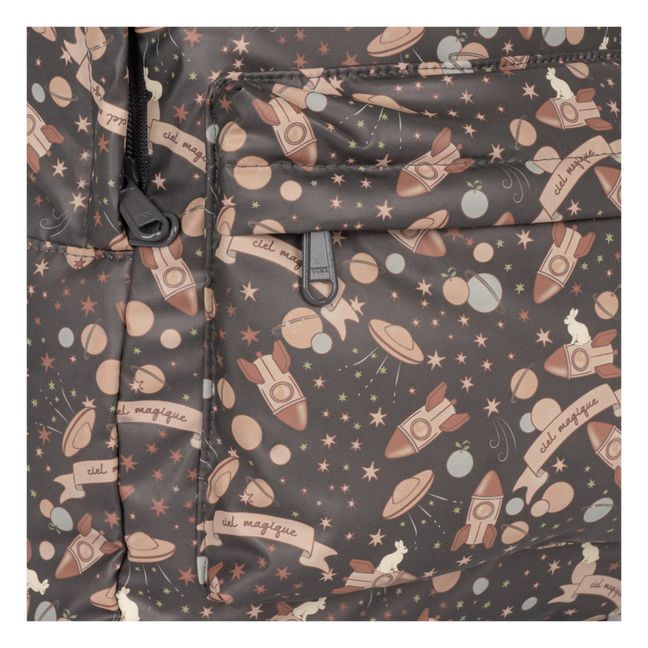 Midi Rain Backpack | Marrón