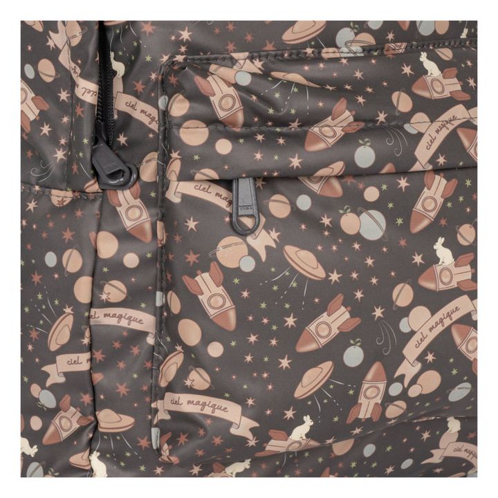 Midi Rain Backpack | Brown- Product image n°1