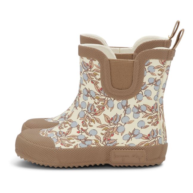 Bedruckte Stiefel Naturkautschuk | Seidenfarben