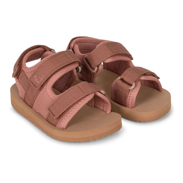 Sun Flat Sandals | Dusty Pink- Product image n°1