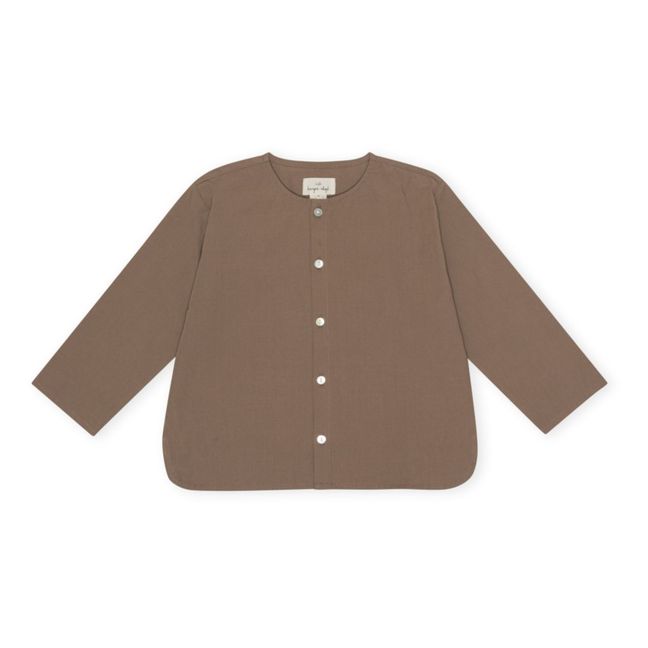 Chemise Fargo Coton Bio | Marron