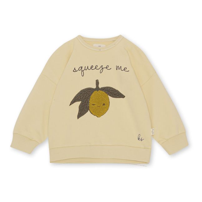 Lou Organic Cotton Sweater | Gelb