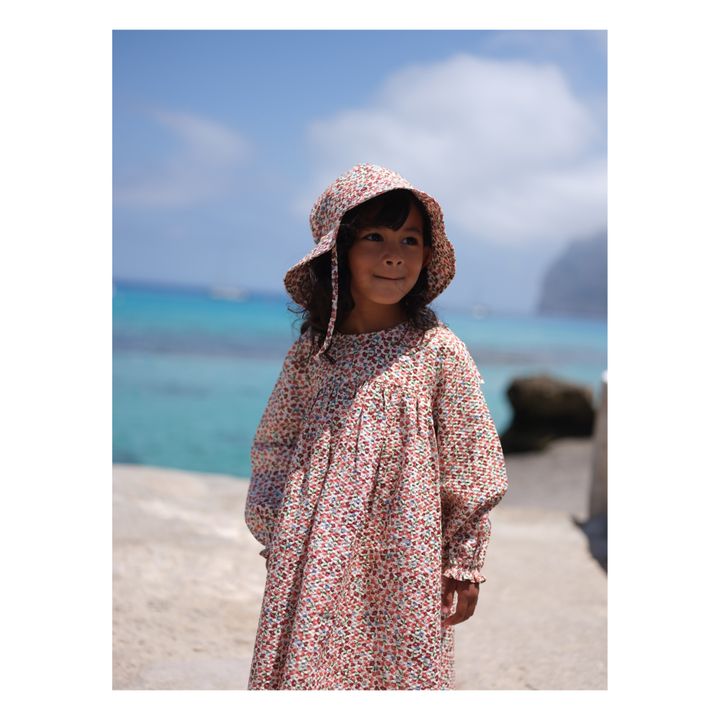 Bitsy Organic Cotton Dress | Pink- Product image n°1