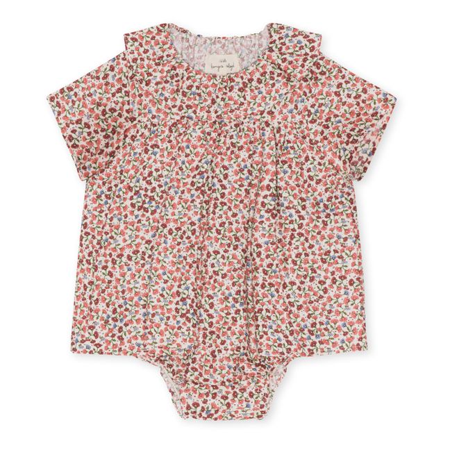 Barboteuse Bitsy Coton Bio | Rosa
