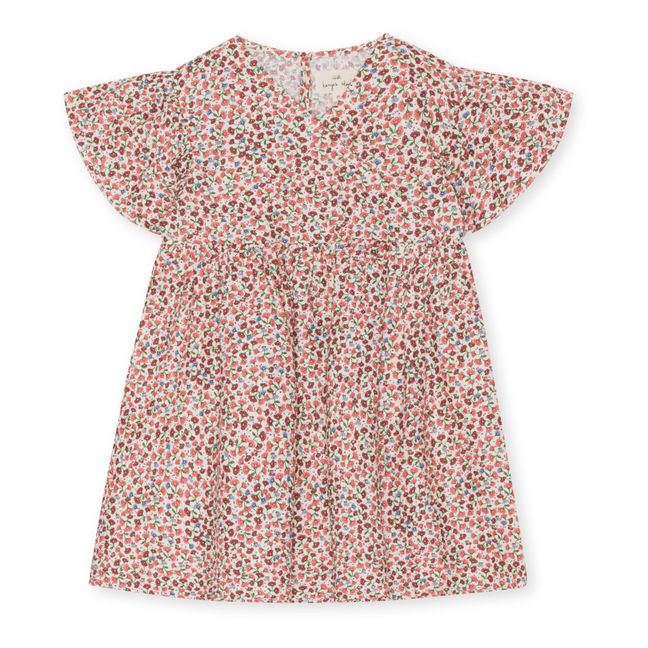 Robe Cache-Cœur Bitsy Coton Bio | Rose