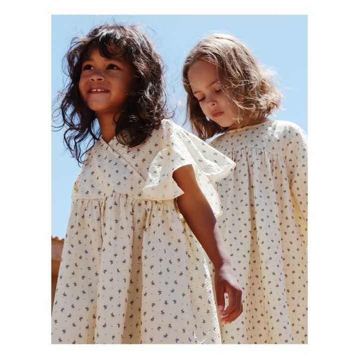 Bitsy Organic Cotton Wrap Dress | Seidenfarben- Produktbild Nr. 2