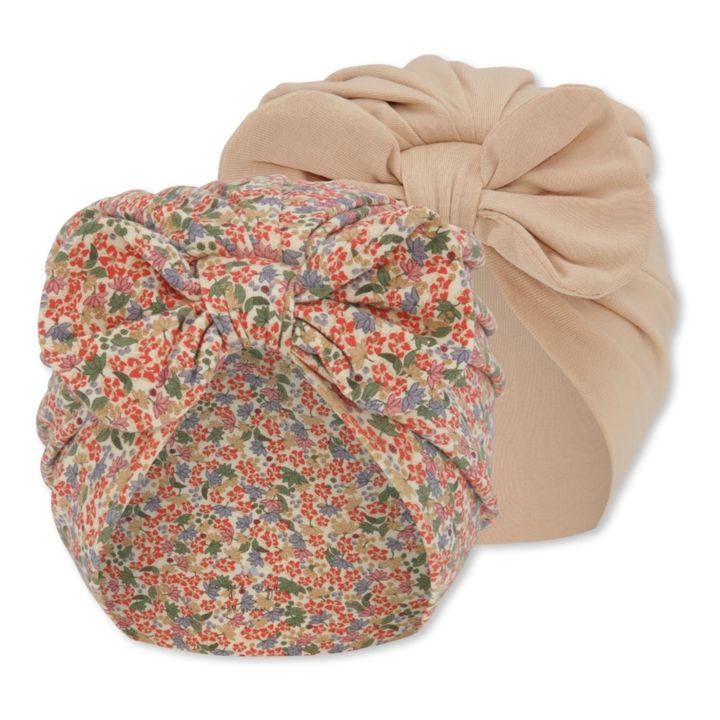 Organic Cotton Bambi Headbands - Set of 2 | Rosa- Imagen del producto n°0