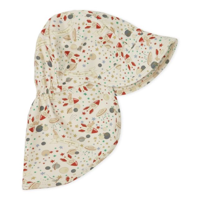 Cappello Bob Anti-UV Aster | Ecru