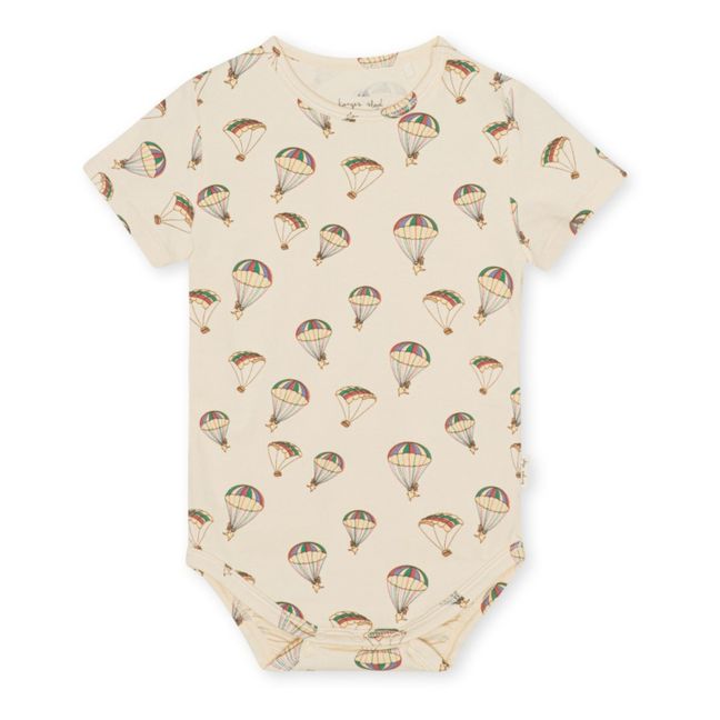 Body estampado de algodón bio | Crudo