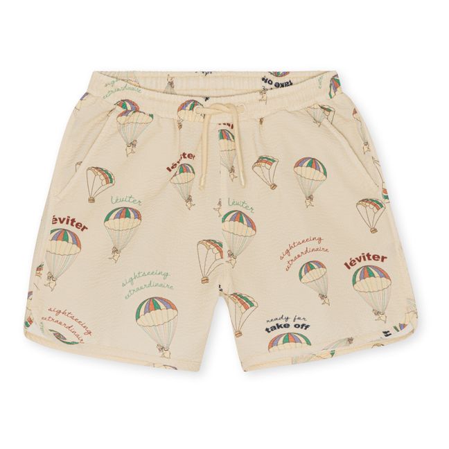 Bañador con estampado de paracaidas Seer Asnou  | Crudo