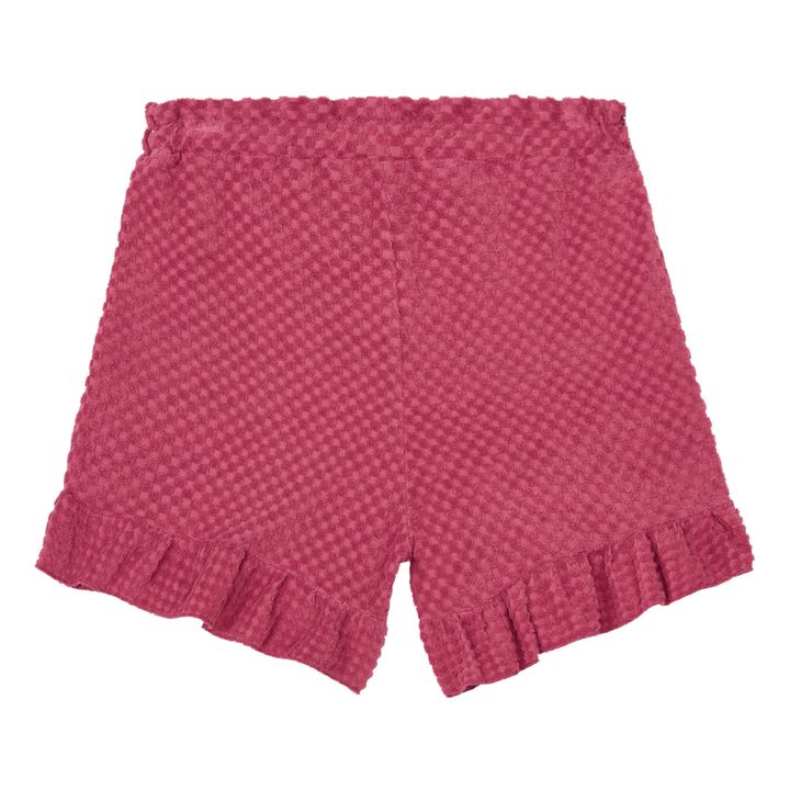 Frottee-Shorts Rüschen | Rosa- Produktbild Nr. 1