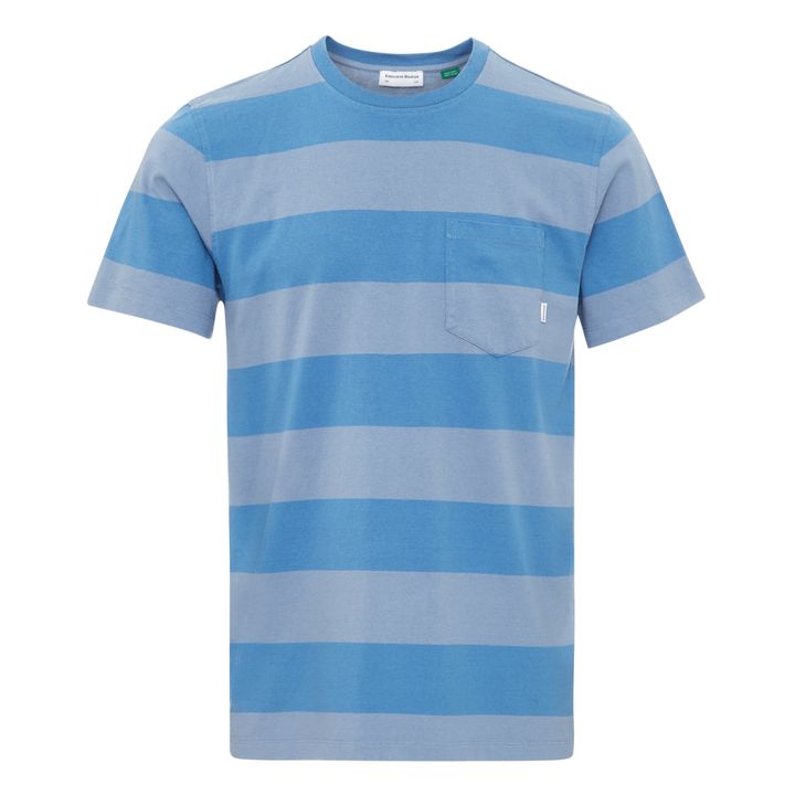 Faran Striped T-shirt | Blue- Product image n°0