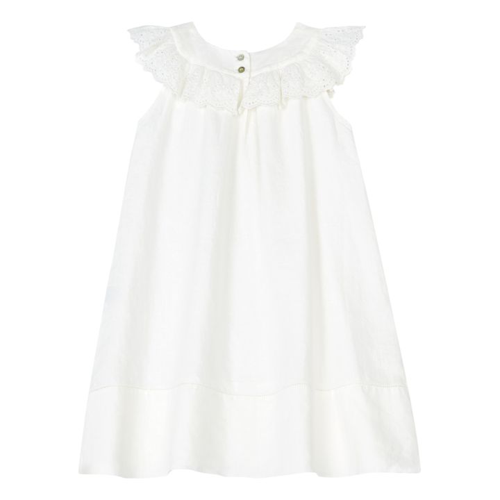 Linen Dress | Ecru- Product image n°2