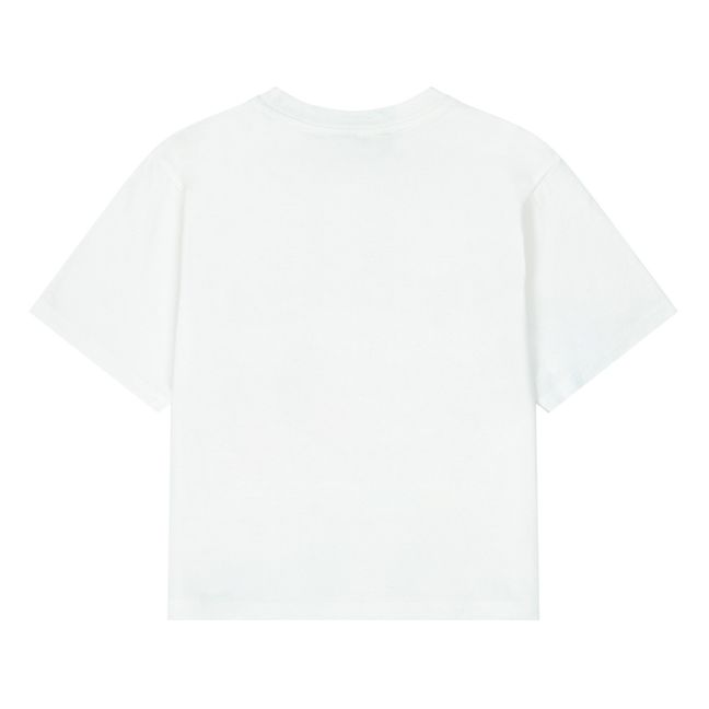 T-Shirt Ample Trust Self Coton Bio | Blanc cassé