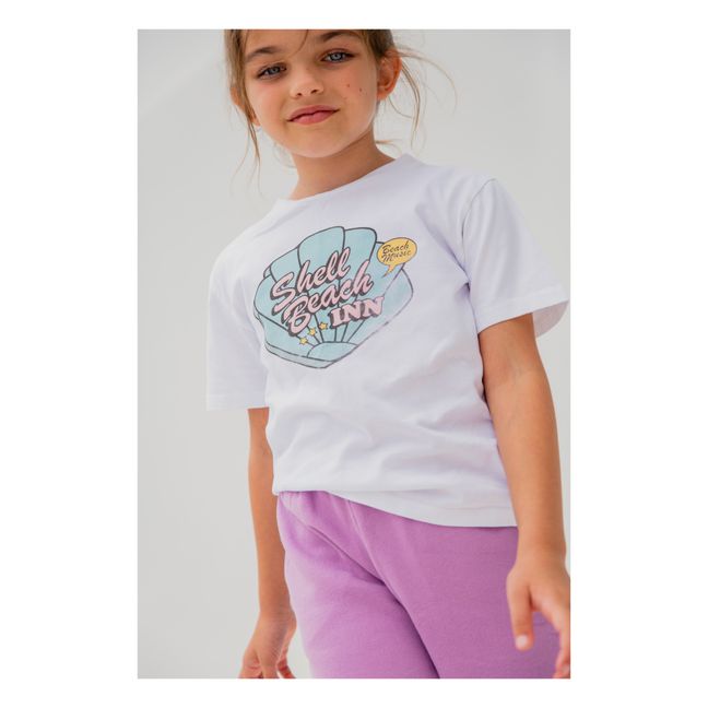 Organic Cotton Shell Inn T-Shirt  | Blanco