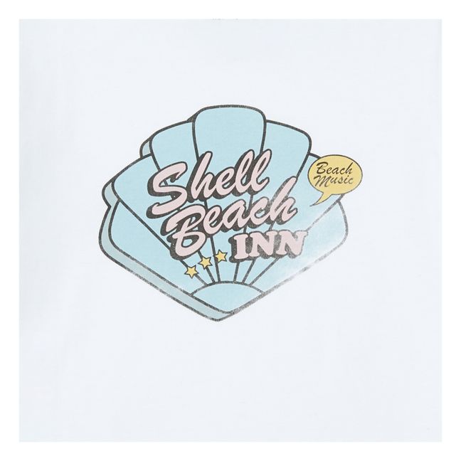 Organic Cotton Shell Inn T-Shirt  | Blanco