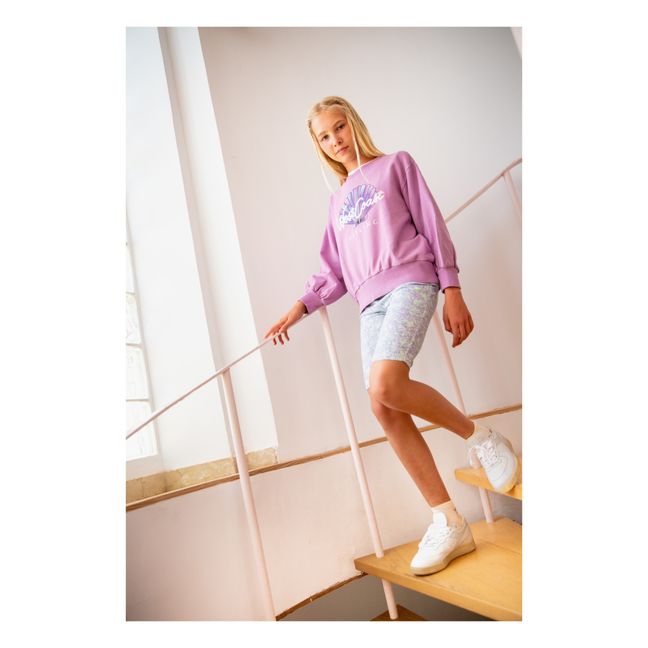 Sweatshirt West Coast Feeling Bio-Baumwolle | Mauve