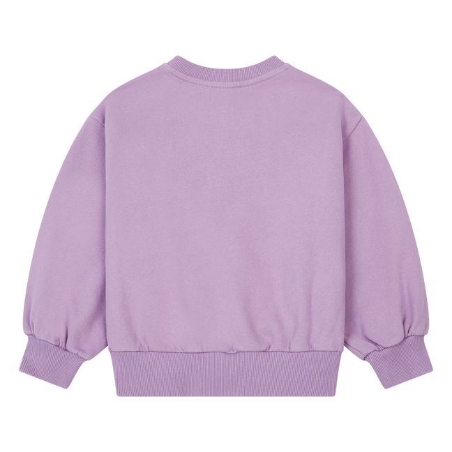 Sweatshirt West Coast Feeling Bio-Baumwolle | Mauve