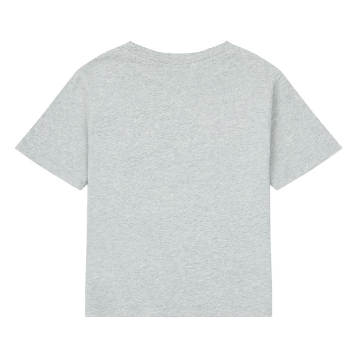 Organic Cotton State Of Mind T-Shirt | Grigio chiné- Immagine del prodotto n°5