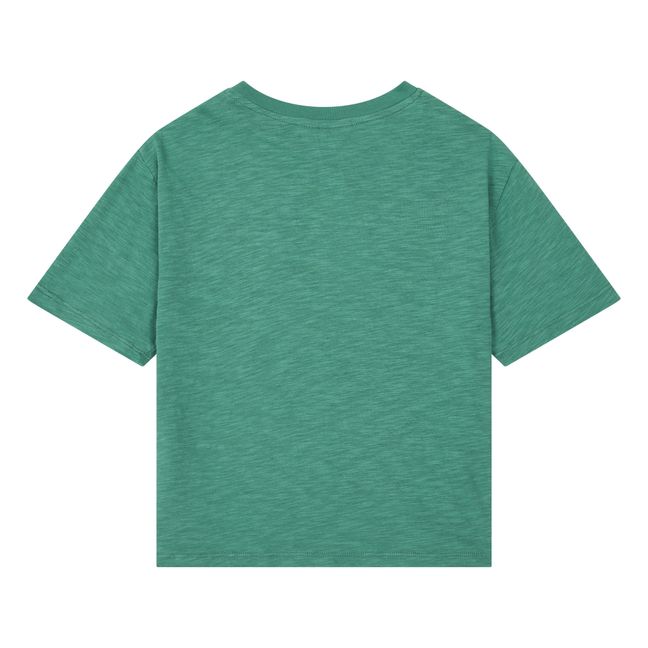 Organic Cotton Ocean Future T-Shirt  | Green