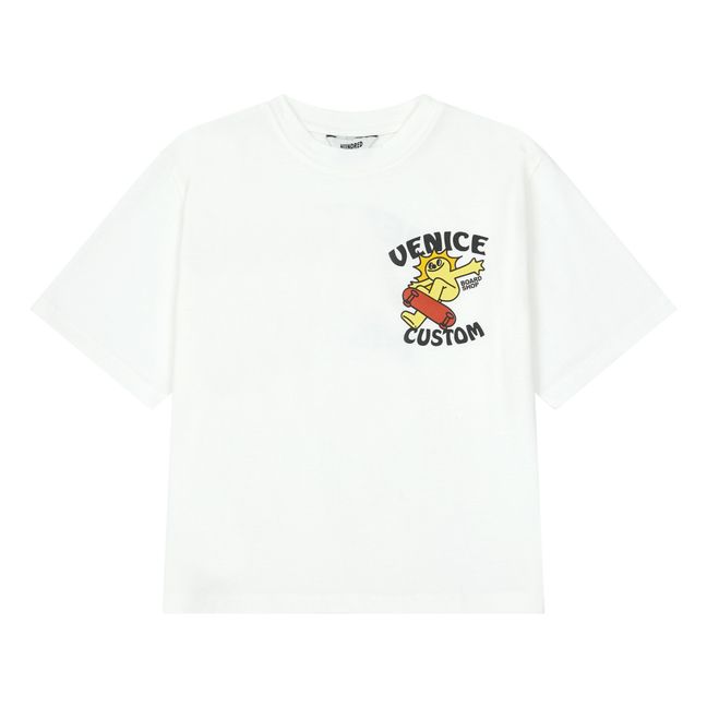 Organic Cotton Venice Custom Loose T-Shirt  | Off white