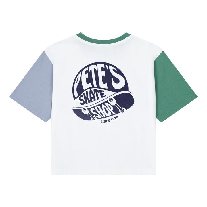 Organic Cotton Easy Life Loose T-Shirt | Blanco- Imagen del producto n°0