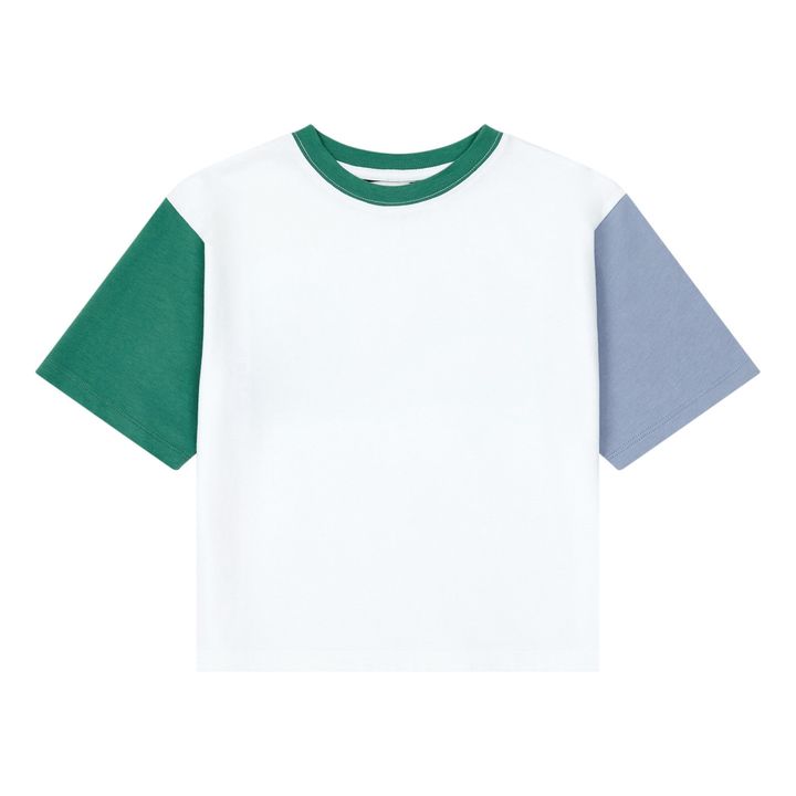 Organic Cotton Easy Life Loose T-Shirt | Blanco- Imagen del producto n°3