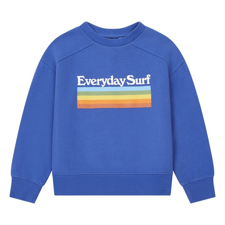 Organic Cotton Everyday Surf Sweatshirt  | Azul Mar- Imagen del producto n°0
