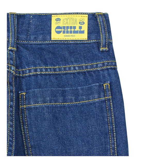 Stonewashed Denim Jeans | Blu