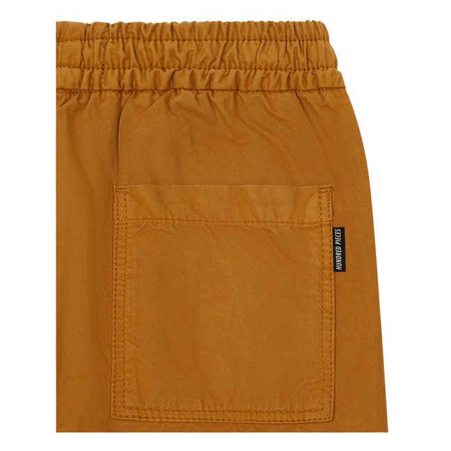 Pantalon Taille Ajustable | Marron
