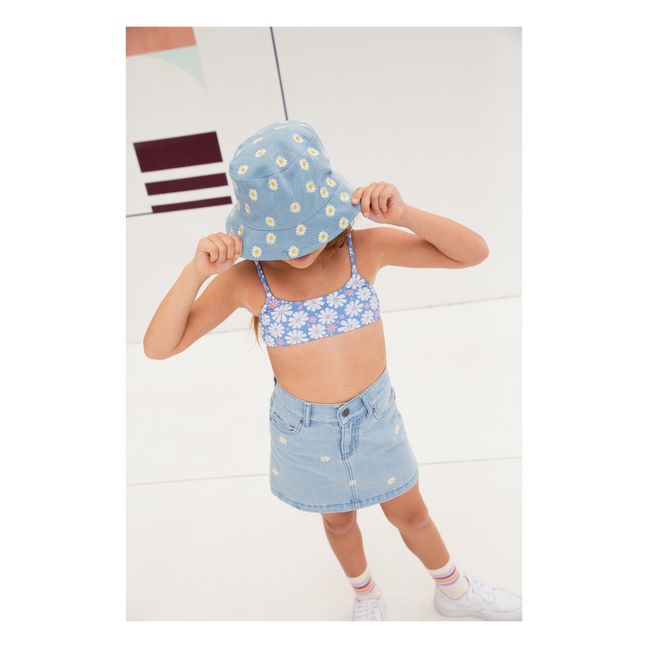 Daisies Printed Bikini | Blue