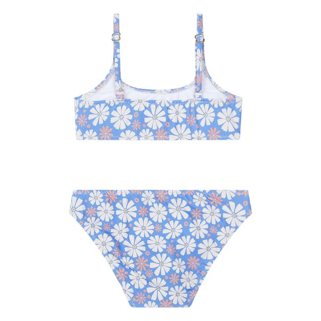 Daisies Printed Bikini | Blau
