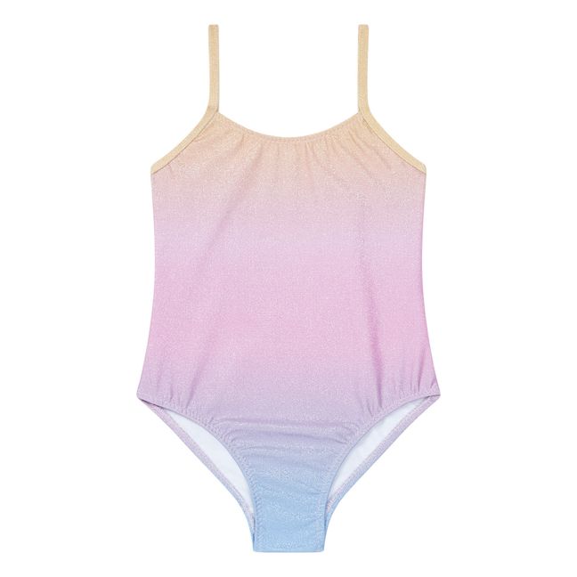 Gradient Printed Swimsuit | Pink