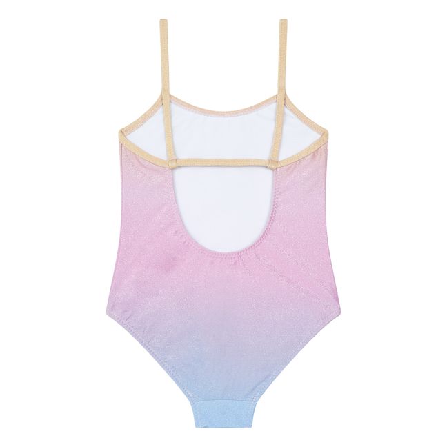 Gradient Printed Swimsuit | Pink