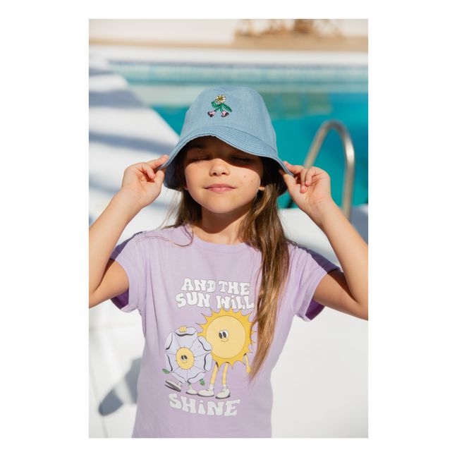 Kleid Sunshine Lauren Martin Bio-Baumwolle | Lila