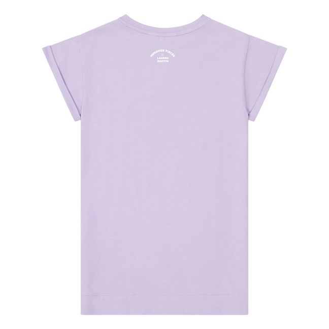 Kleid Sunshine Lauren Martin Bio-Baumwolle | Lila