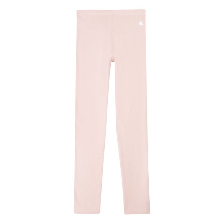 Legging en Jersey Elasthanne Coton Bio | Rose pâle- Image produit n°0