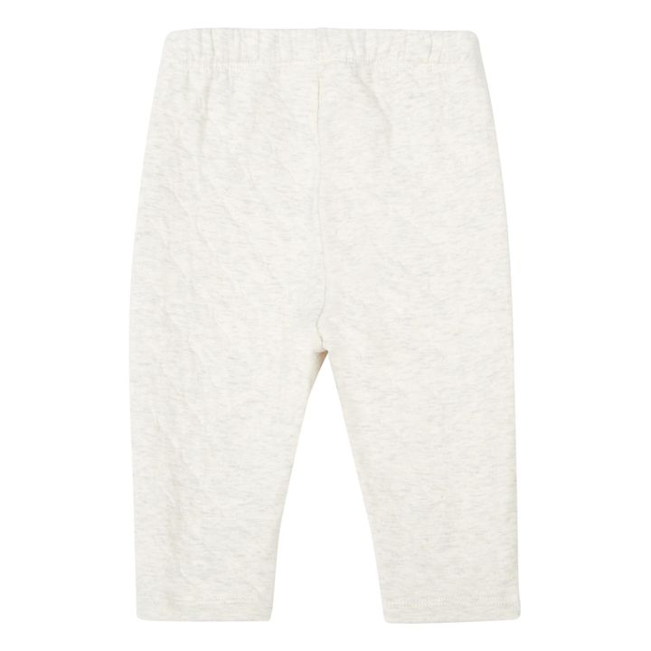 Organic Cotton Fleece Trousers | Beige- Imagen del producto n°1