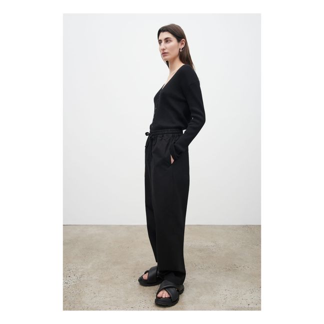 Pantalon Blake Coton Bio | Noir