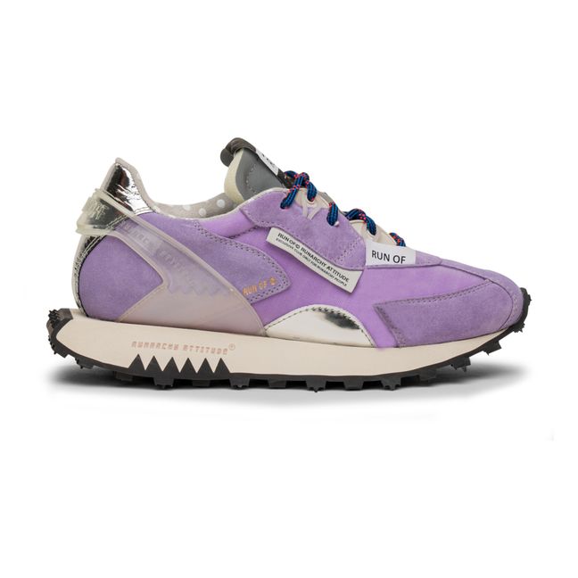 Vintage Mirror Sneakers | Purple