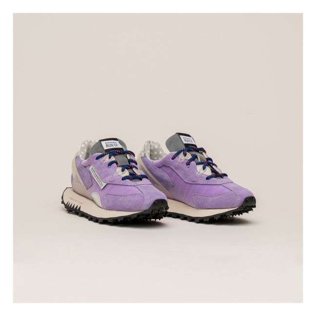 Vintage Mirror Sneakers | Purple
