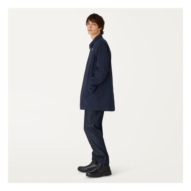 Veste Longue Benny Bonded | Bleu marine
