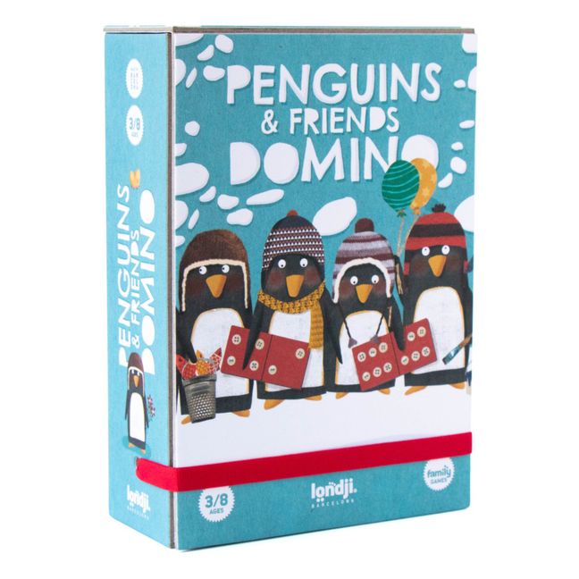 Juego de dominó pingüinos