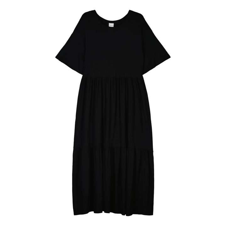 Kowtow - Organic Cotton Tiered Dress - Black | Smallable