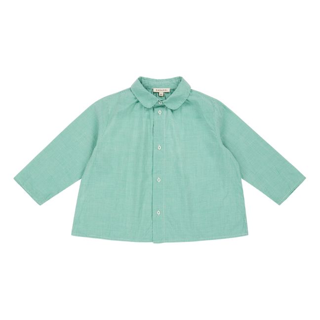 Blouse à Carreaux Aloe | Vert