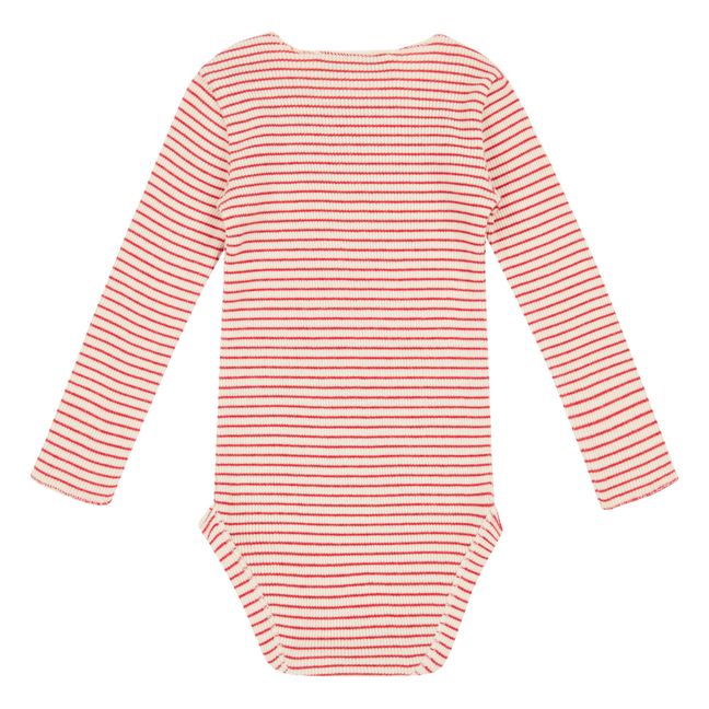 Hanau Striped Onesie | Red