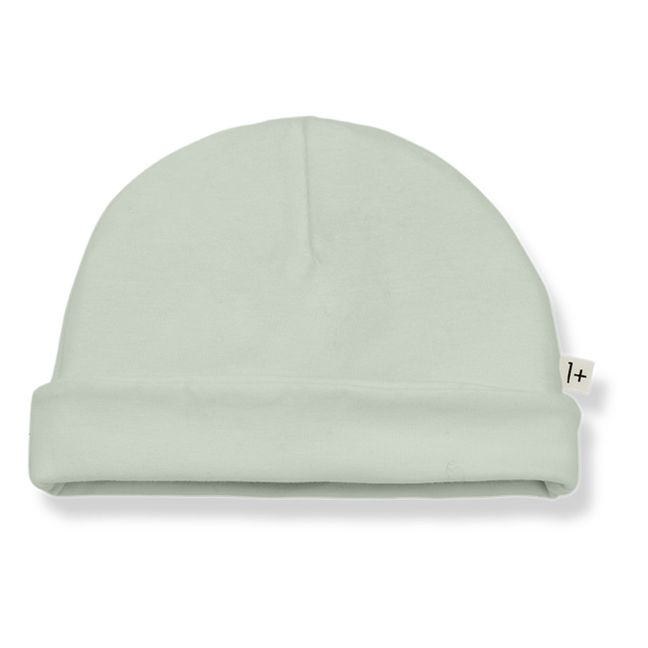 Mütze für Neugeborene Nuc Bio-Baumwolle | Blasses Grün