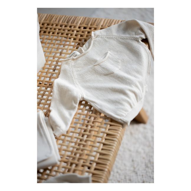 Pull Coton Bio Lenon | Ecru